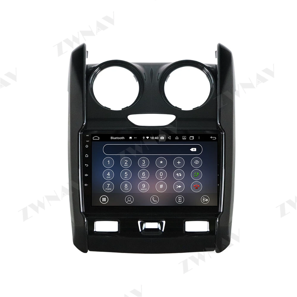 DSP Carplay Android 10 0 экран Автомобильный мультимедийный DVD-плеер для Renault Duster 2015-2019