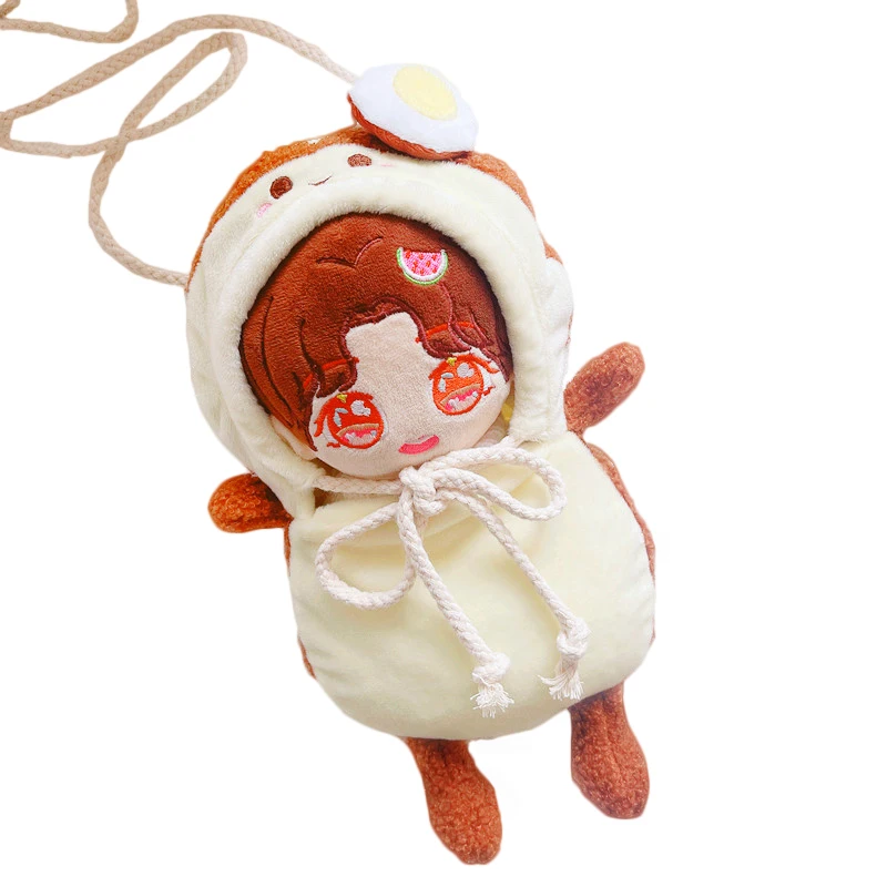 

Fashion 20cm doll bag Single shoulder bag ovely dolls accessories for our generation Korea Kpop EXO idol Dolls gift DIY Toys