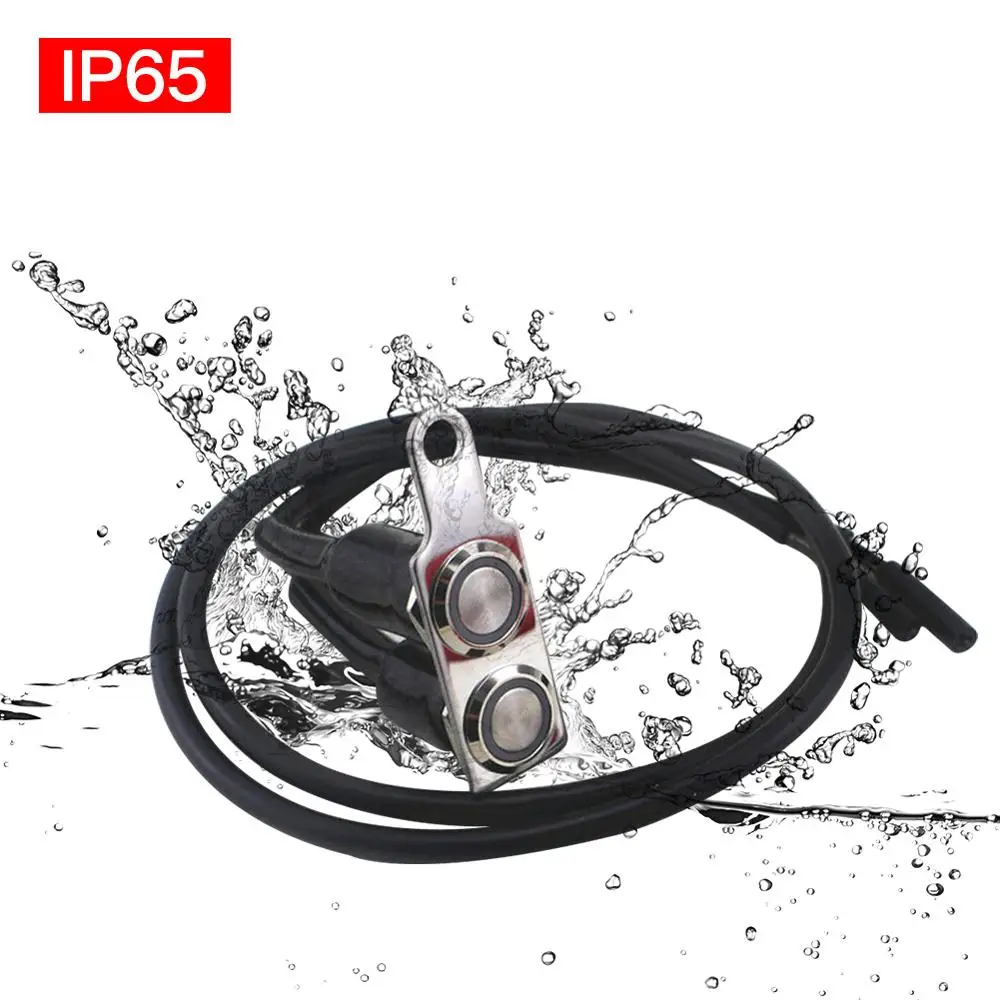 1 шт. Универсальный водонепроницаемый переключатель на руль мотоцикла 12