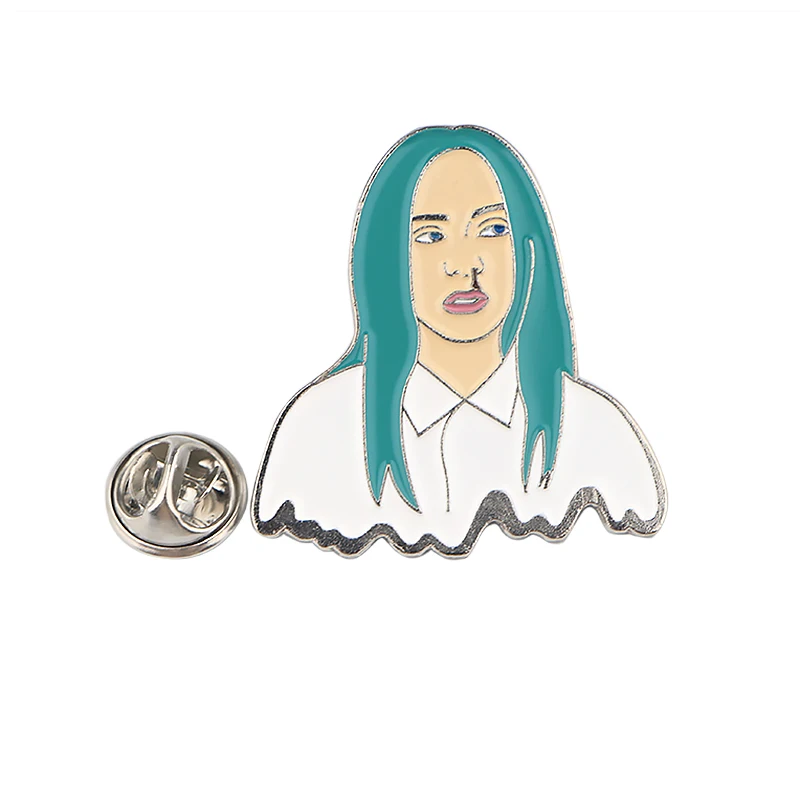 

ZF482 Creative Metal Enamel Pins And Brooches For Women Men Lapel Pin Backpack Bags Hat Badge Gifts