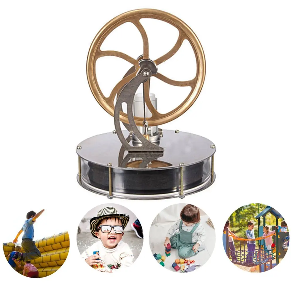

DIY Low Temperature Stirling Engine Motor Steam Heat Education Model Toy Children's Gift Stirling Engine Model