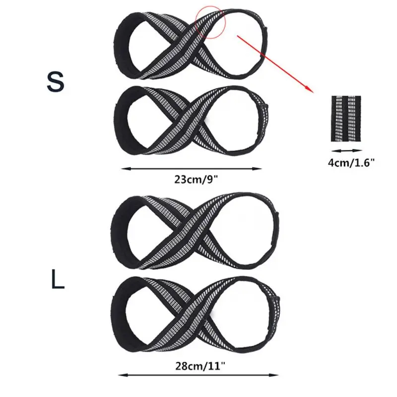1 пара 8 ремней для тяжелой атлетики|Эспандеры| |