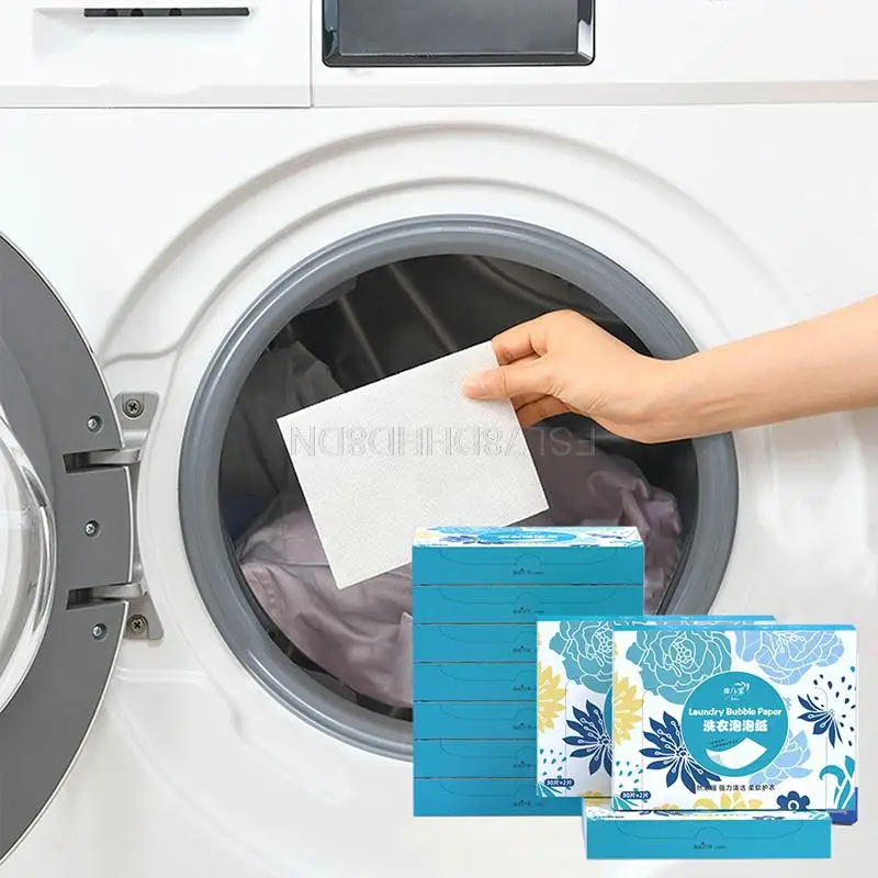 

32pcs Washing Machine Use Absorption Sheet Anti Dyed Cloth Laundry Papers