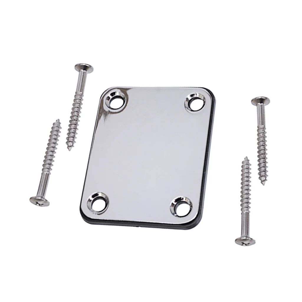 1 set gitarre neck platte für elektrische gitarre bass ersatz free global shipping