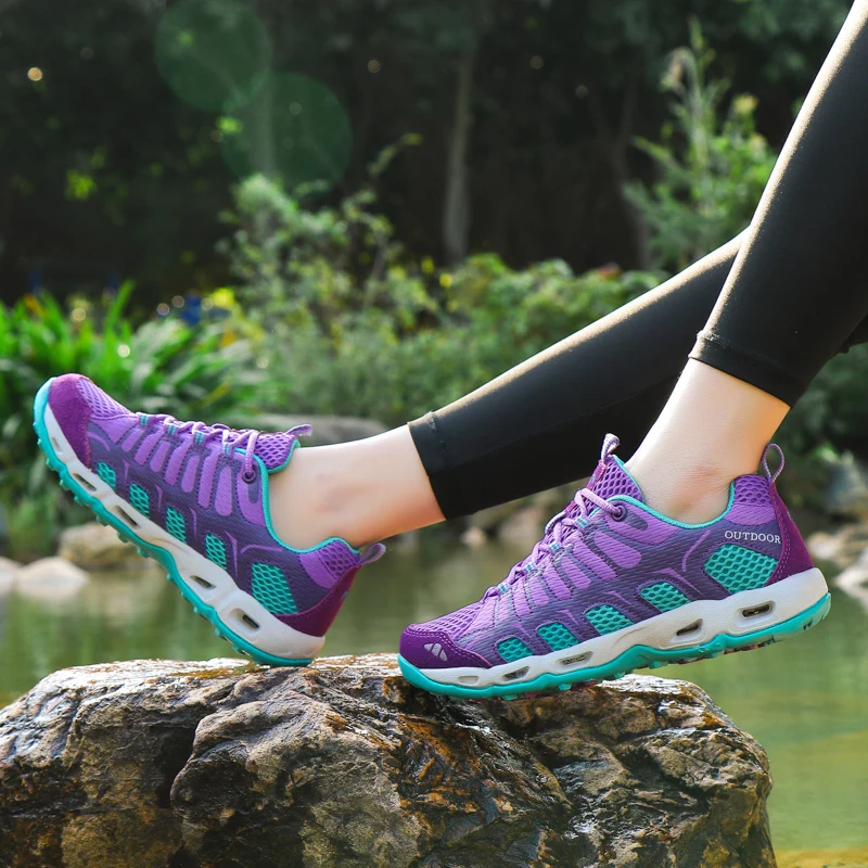 

Unisex Summer Hiking Shoes Outdoor Sneakers Breathable Light Sport Shoes Trekking Fishing Shoes Men Climbing Trail Water Sandals