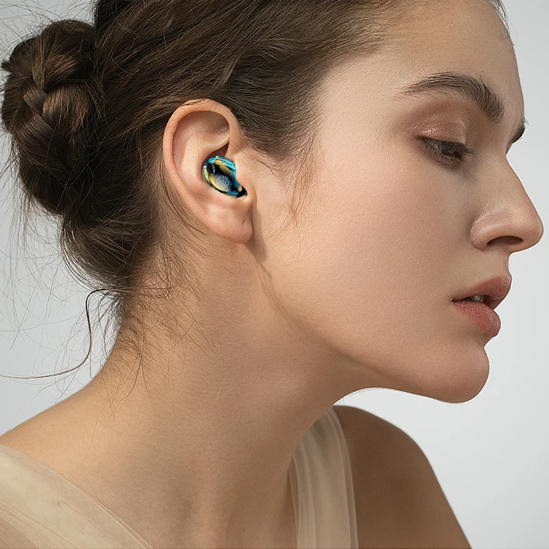 Беспроводные наушники TWS Bluetooth 5 0 HiFi IPX7 водонепроницаемые гарнитура с сенсорным