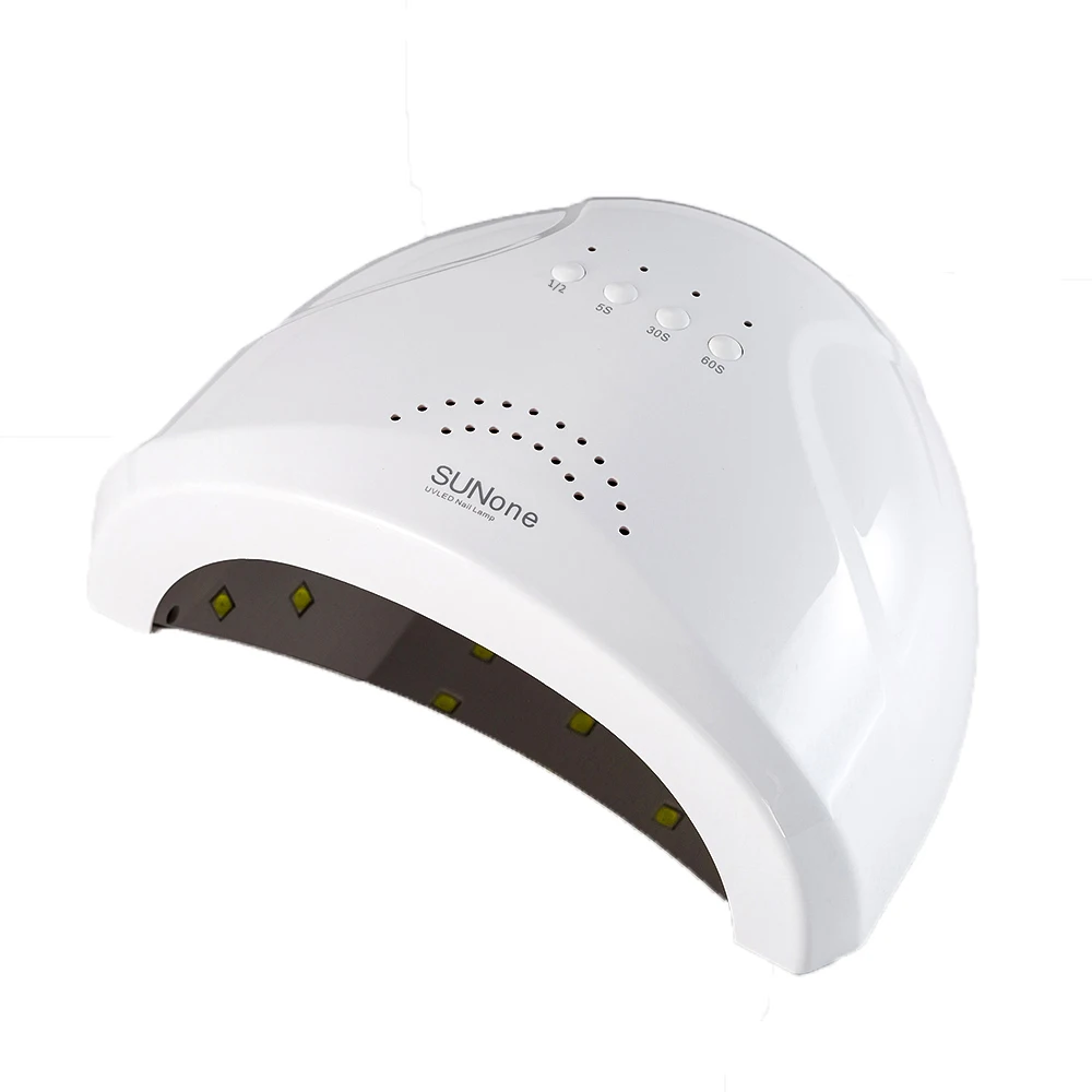УФ лампа для ногтей SUNONE гель лака отверждаемая с таймером снизу быстросохнущая