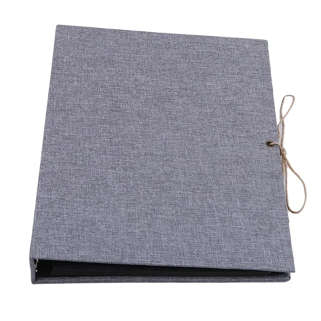 Dark Grey Новая линия 21*4*26 см SDIY фотоальбом для влюбленных подарок на день рождения свадебные фотографии детские фото Ablum скрапбук бумажные поделки альбомы липкие - Цвет: Dark Grey