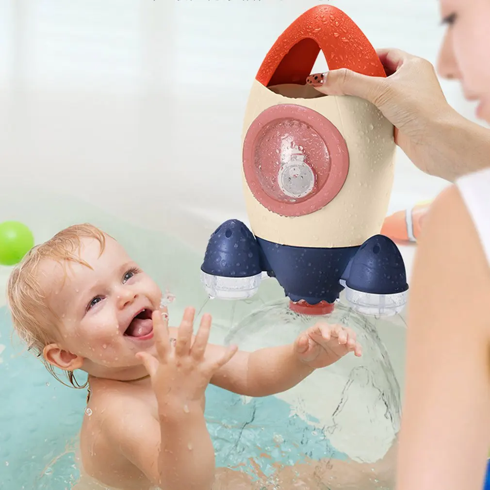 

Rotating Water Spray Children Playing Water Toys Shower Infant Bathing And Shampooing Bathroom Toys