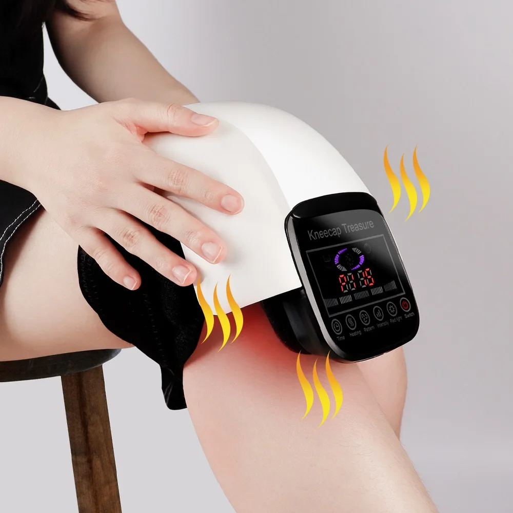 

Smart Heating Knee Massage Air Pressure& Vibration Physiotherapy Instrument Knee Massage Rehabilitation Pain Relief Leg Massag