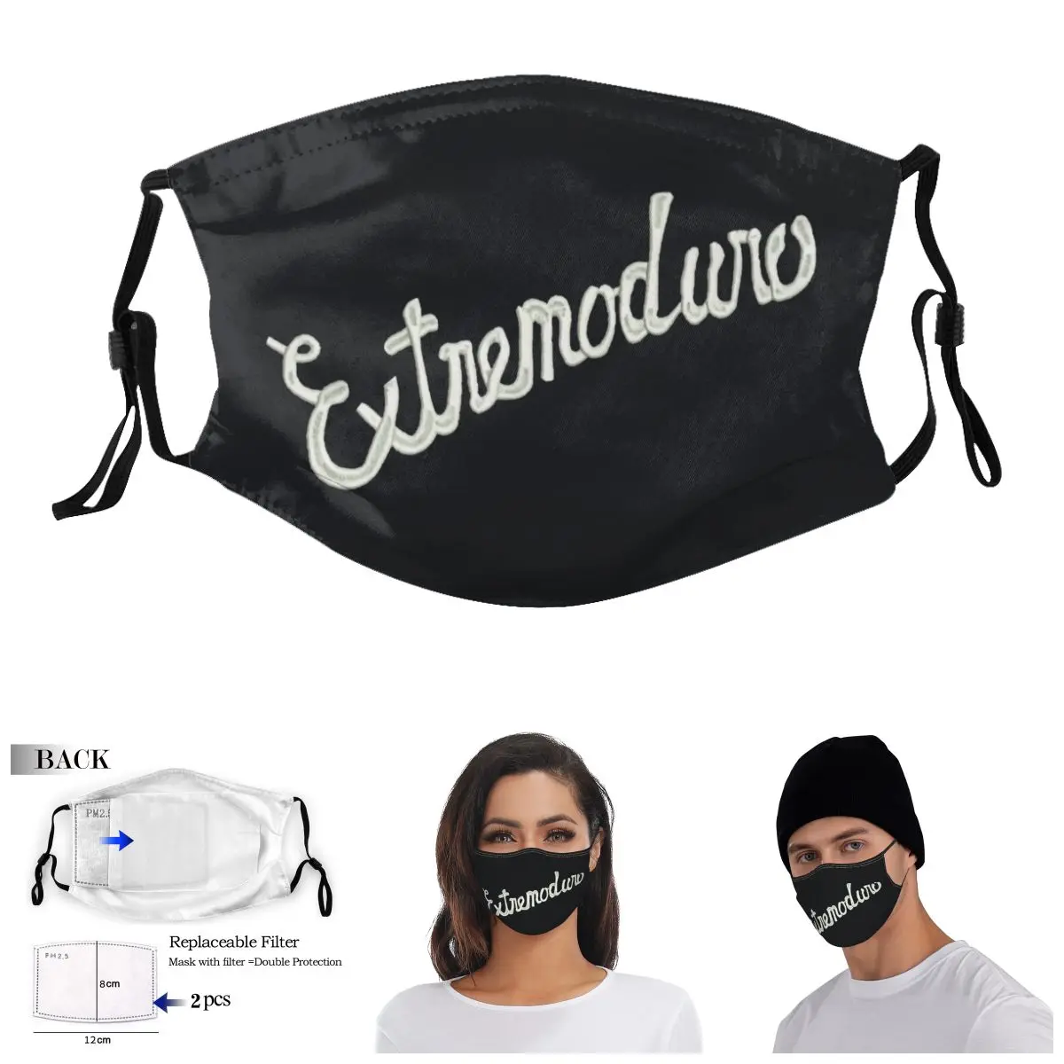 

EXTREMODURO R251 Adult Dust Mask Funny Novelty ｠Guise Activated Carbon Filter Mask