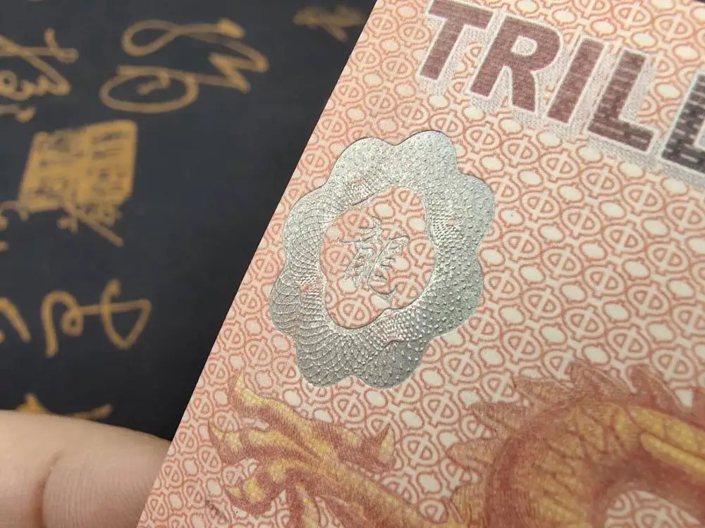 Китайский дракон деньги не валюта бумажные банкноты анти поддельные 100