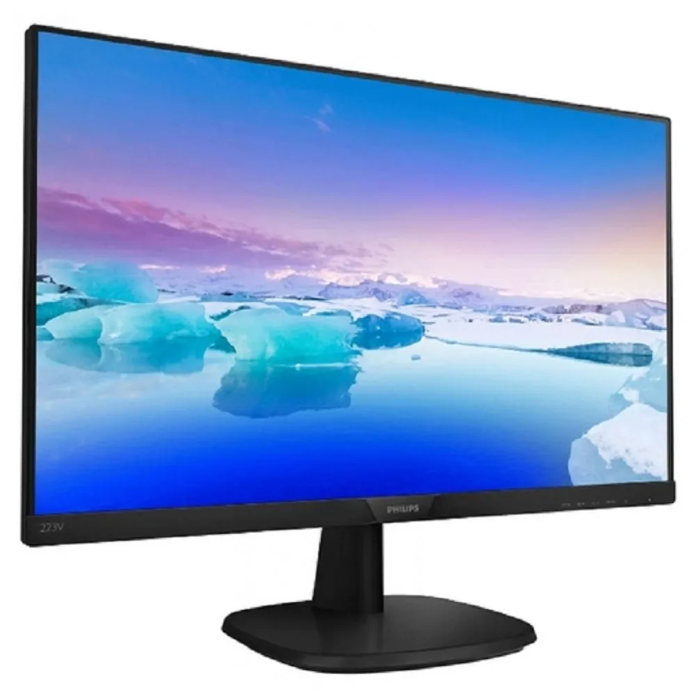 Монитор Philips 223V7QSB (00/01) 21.5'' (FHD) IPS GLARE 250cd|m2 1000:1 10М:1 16.7M VGA DVI Black | Компьютеры и офис