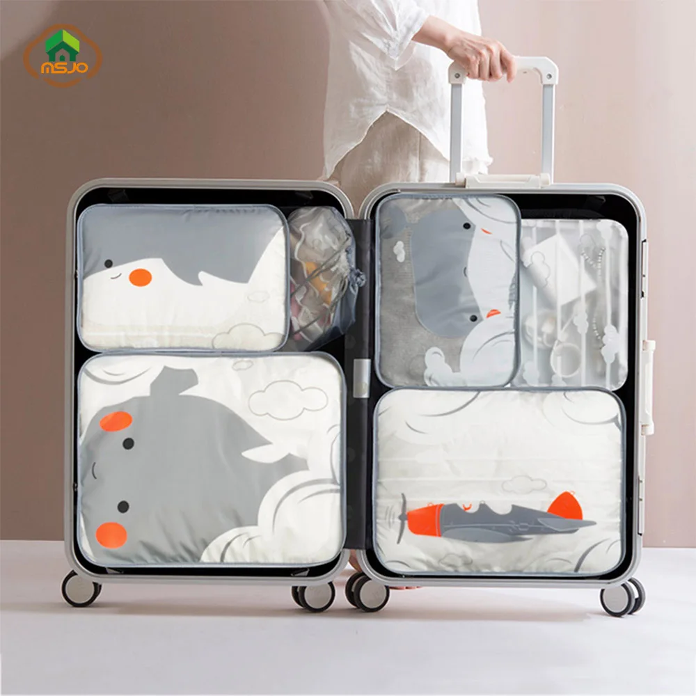 Дорожные сумки для хранения MSJO портативные водонепроницаемые одежды обуви