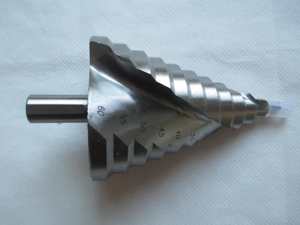 Спиральное ступенчатое сверло с канавкой 6-60 мм расширитель для сверления