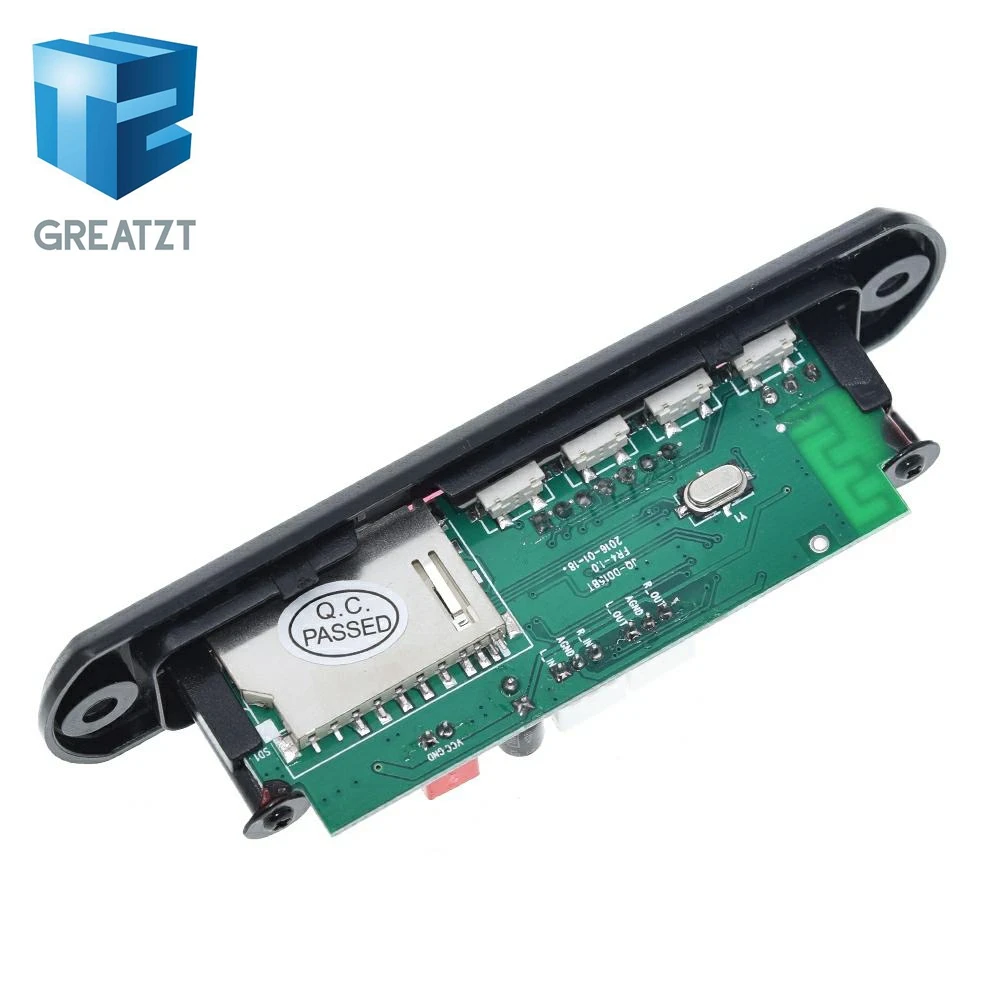 GREATZT Новое поступление 1 шт. беспроводной Bluetooth 12 в MP3 WMA декодер плата аудио модуль