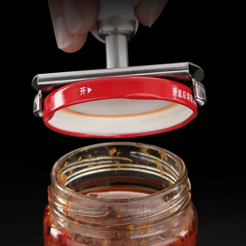 

Adjustable Multi-function Bottle Cap Opener Stainless Steel Lids Off Jar Opener Labor-saving Screw Can Opener for Kitchen Gadget