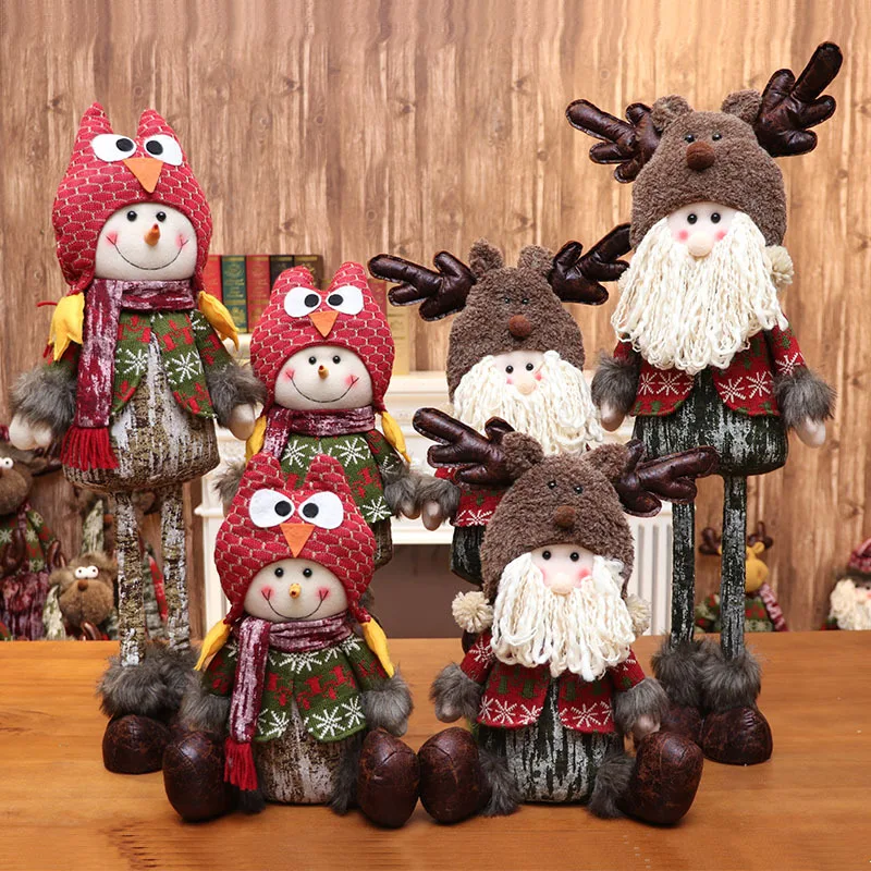 

Детские Рождественские подарки, вертикальные полосы, снеговик, кукла, украшение, рождественские украшения, Рождественское украшение