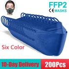 10-200 шт., респираторная маска FFP2 mascarilla fpp2, многоразовая маска-моль fpp2 kn95 mascarilla FFP2mask ce ffp3