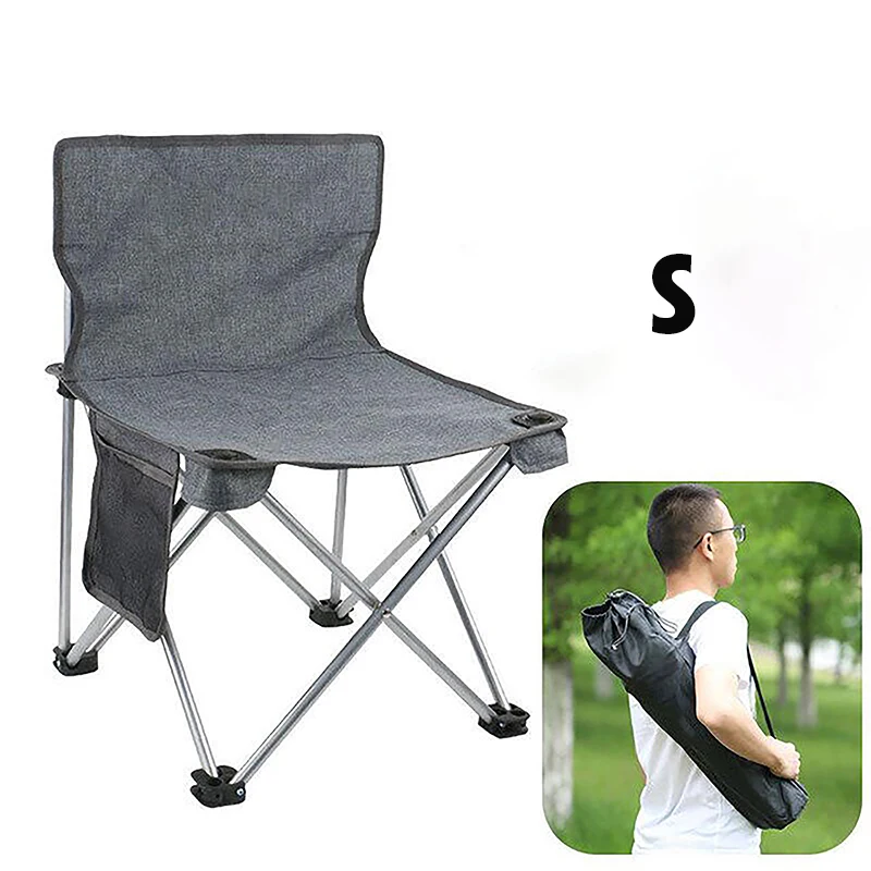 

Outdoor Portable Camping Chair Multipurpose Folding Lengthen Camping Seat For Fishing Festival Picnic Beach Ultralight Chair