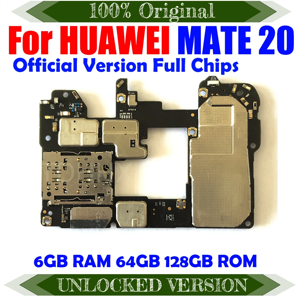 Материнская плата TDHHX для Huawei MATE 20 оригинальная официальная версия хорошо