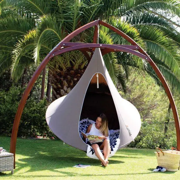 UFO Shape Teepee Tree Hanging Swing Chair For Kids & Adults Indoor Outdoor Hammock Tent Hamaca Patio Furniture