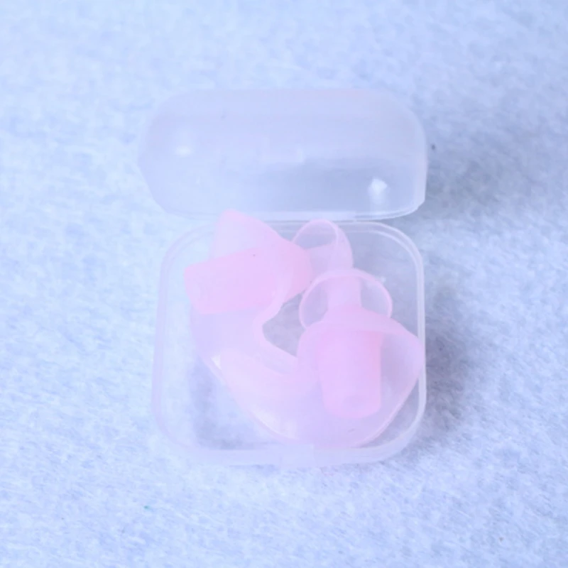 1 пара силиконовых ушных вкладышей водонепроницаемые беруши для сна плавания