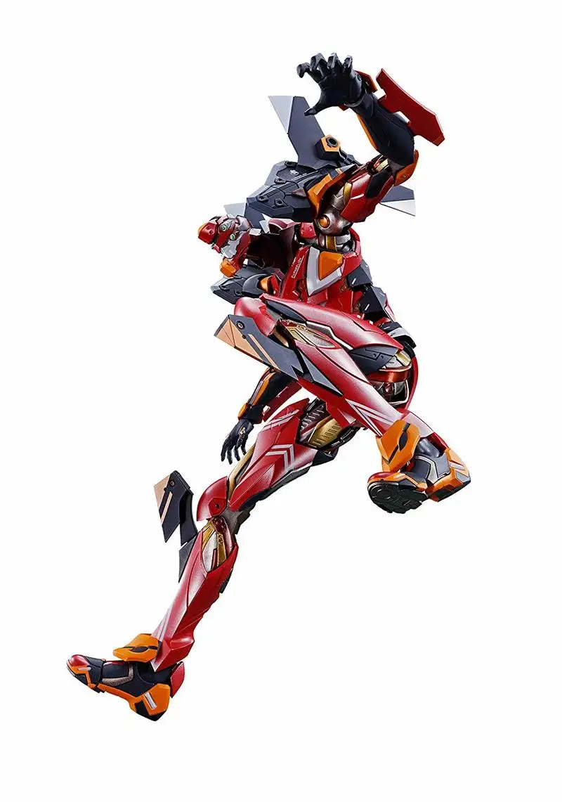 Оригинальная металлическая конструкция BANDAI MB EVA 02 Ver. Аниме Евангелион Сборная