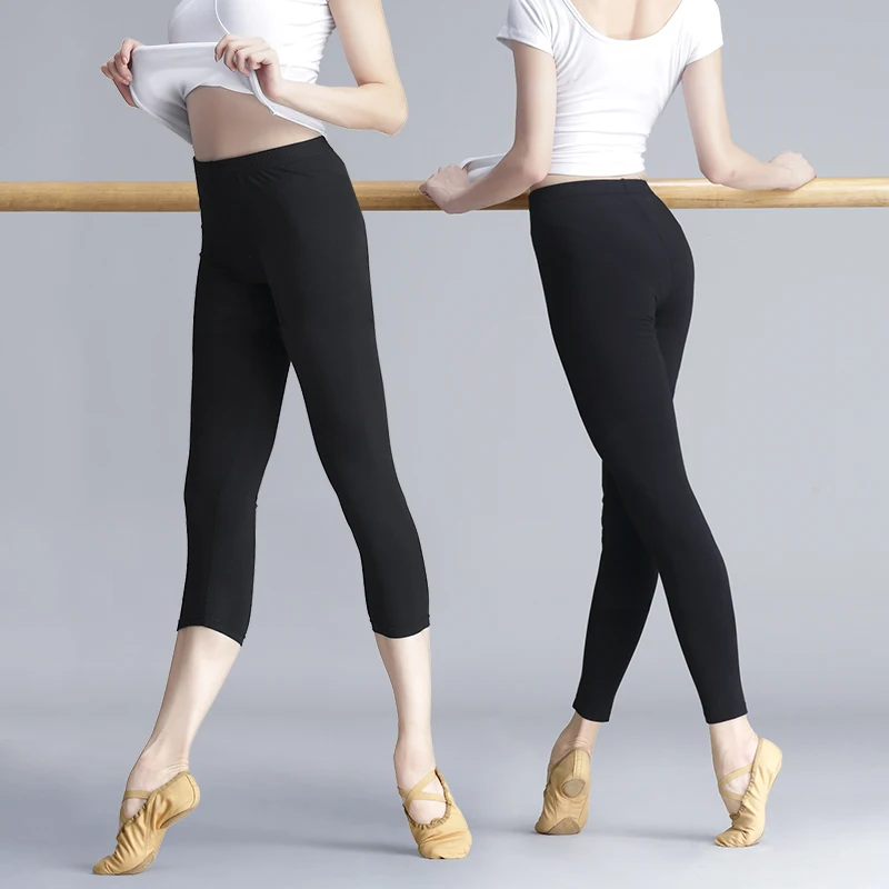 Фото Женские хлопковые брюки для балета леггинсы гимнастики бодибилдинга на каждый