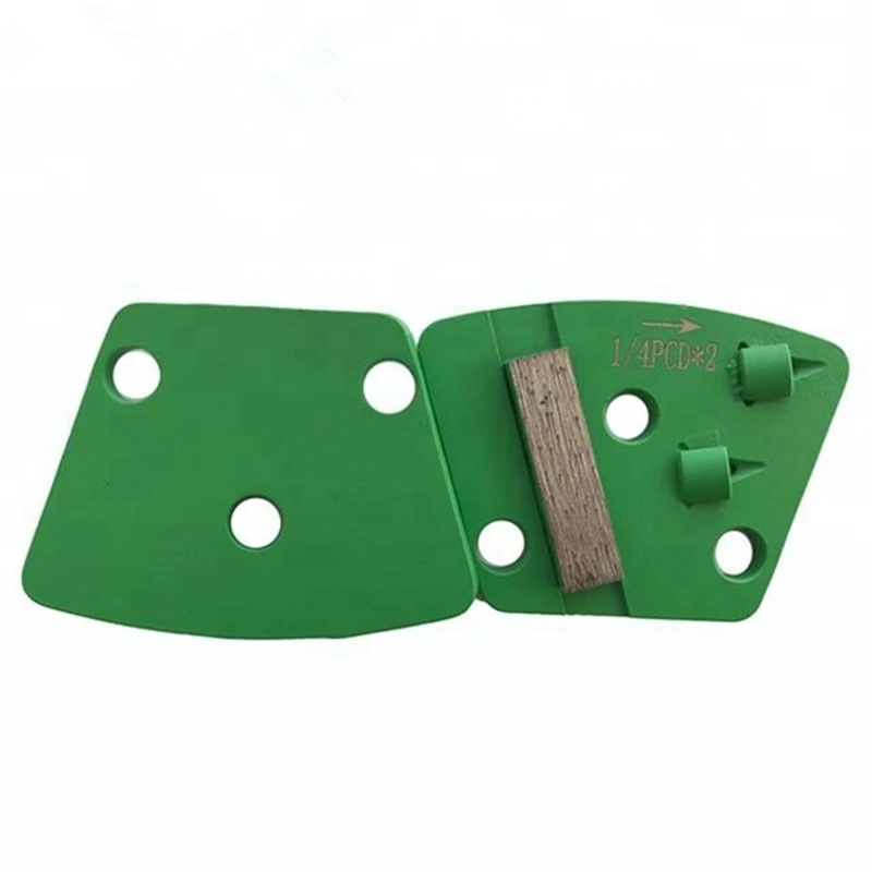 KT10 PCD алмазные шлифовальные туфли площадки с одним сегментом для эпоксидного