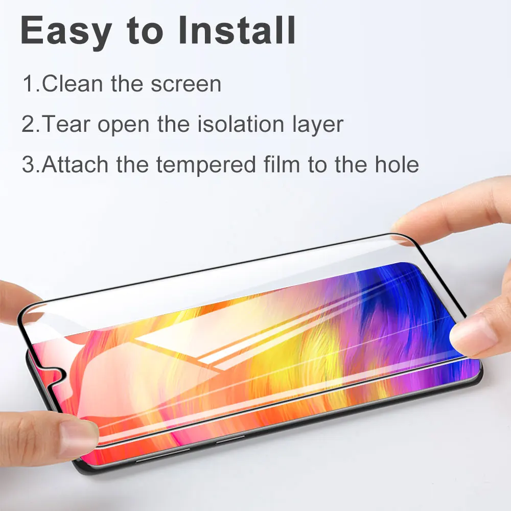 Full Cover Protective Glass on For xiaomi Redmi 7 S2 6A 7A Note Tempered Film 8 5 MiA3 6Pro Screen Protector | Мобильные телефоны и