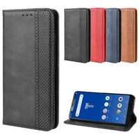leather phone case for tone e19 back cover flip wallet with stand retro coque fundas