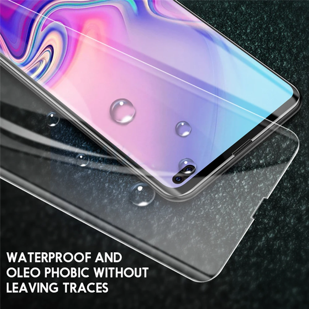 Полное покрытие для samsung Galaxy S8 S10 S9 S10e plus закаленное ...