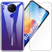blackview a80 a80s case 6 21case for blackview a80 luxury soft tpu phone case with tempered glass for blackview a80