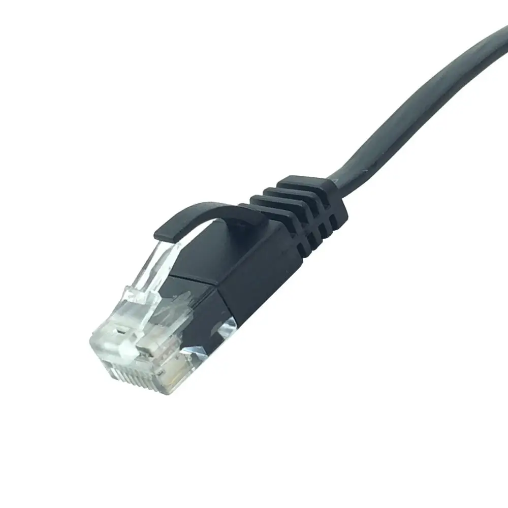 Плоский Ethernet кабель CAT6 RJ45 Lan сетевой коммутационный шнур CAT 6 для компьютера