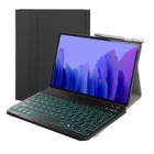 Чехол для планшета с клавиатурой, цветная подсветка с bluetooth, съемный чехол с клавиатурой для Samsung Galaxy Tab A7 10,4 2021