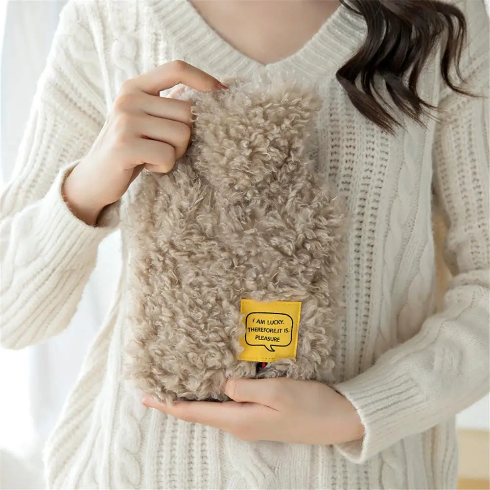 Новый водонагреватель сумки зимняя бутылка для воды горячей пышная тканевая