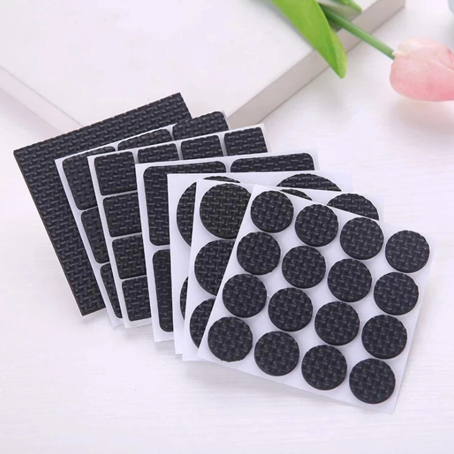 

Self Adhesive Furniture Leg Pad Anti Slip Stools Table Foot Cap Cover Anti Scratch Eva Felt Rug Chair Mat Floor Protector