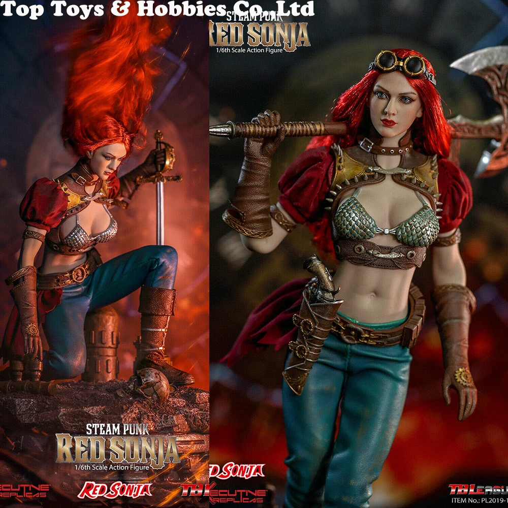 Для коллекции TBLeague PL2019-140A 1/6 пара панк рыжая Соня фигурка модель без основы бесшовное тело полный набор кукла для фанатов