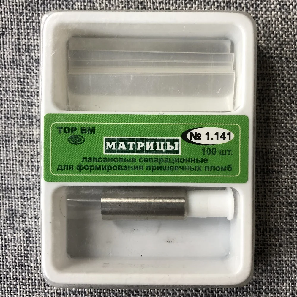 Прозрачные шейные Матричные полосы для матричных систем стоматологических