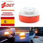 Niscarda1x v16 Homologated DGT одобренный аварийный автомобильный светильник маяка перезаряжаемый Магнитный индукционный стробоскоп светильник