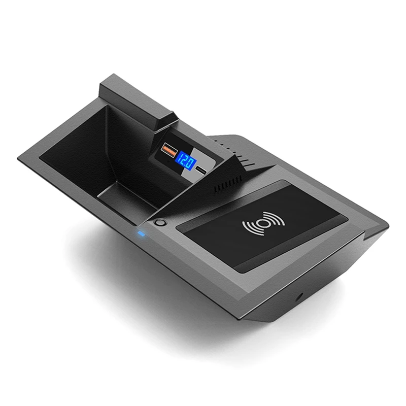 

15W Car QI Wireless Charger Phone Charger for Mazda CX5 CX-5 2017-2020 Charging Phone Holder Accessories