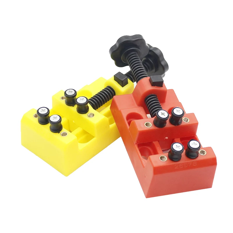 55 мм настольный тиски резьба Стенд зажим плоские плоскогубцы сверло ювелирные