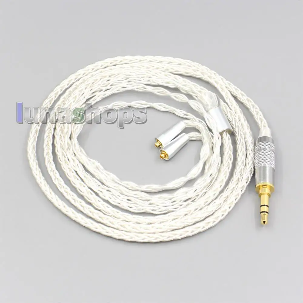 2 5 мм 4 XLR 8 ядерный посеребренный кабель для наушников Westone W40 W50 W60 UM10 UM20 UM30 UM40 UM50 Pro