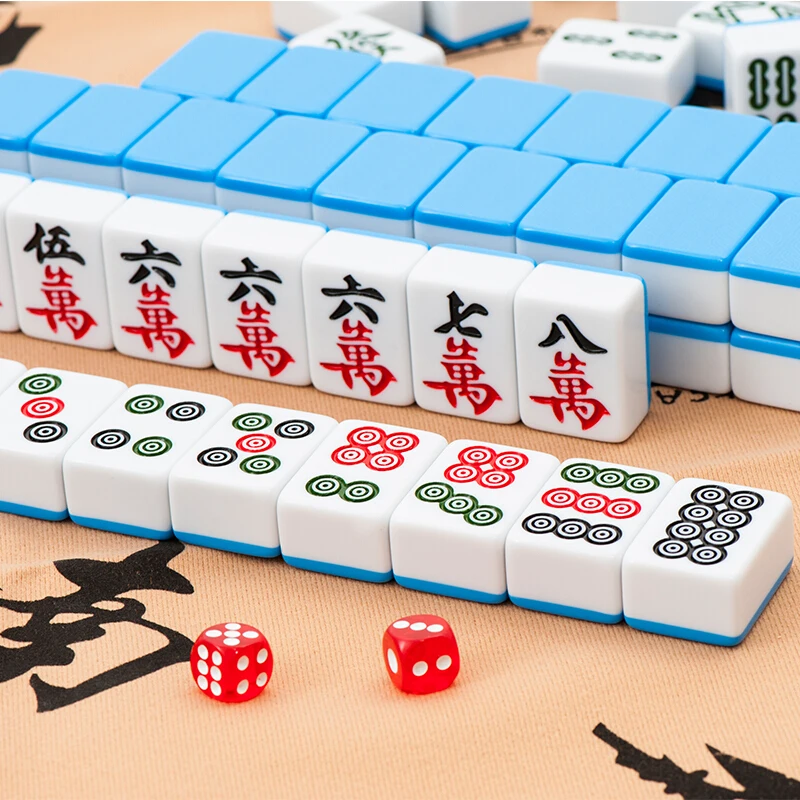 

Luxury Crafted Mahjong Profissional Full Size Minimalist Mahjong Profissional Party Games Tabuleiro De Xadrez Chess Games BG50CG