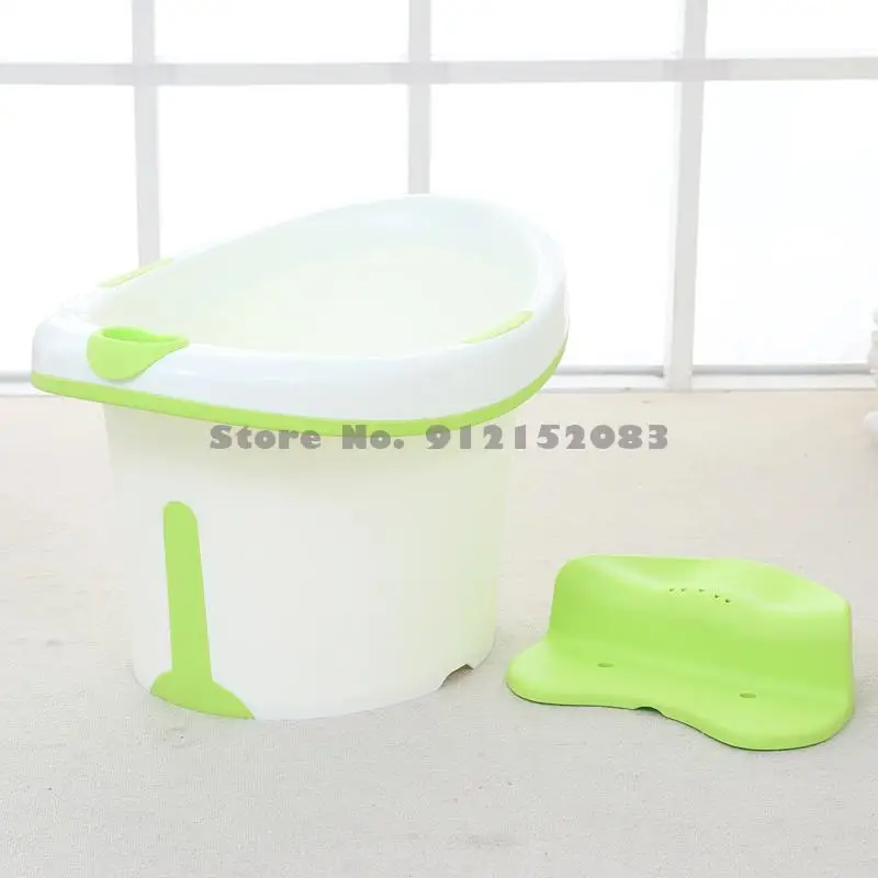 Большая детская Ванна Бытовая круглая Детская ванна зимняя может сидеть |