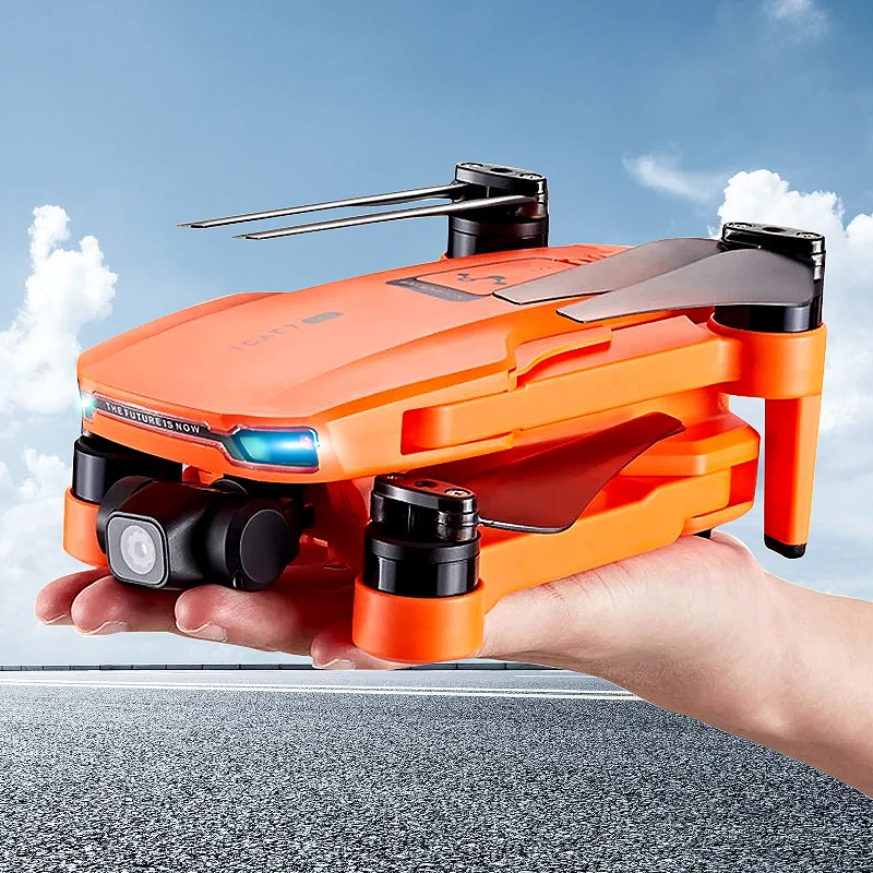 smrc icat7 pro drone 12 км 5g wi fi fpv gps с 2 оси gimbal 4k hd двойной к