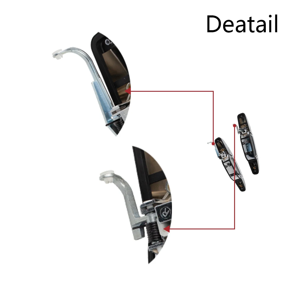 

Outside Door Handle Front Rear Left Right For Chevrolet Silverado 2007-2013 GMC Sierra 2007-2013 Calillac Escalade 2012