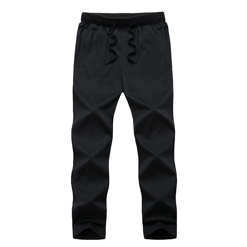 

Casual Pants Men Summer Sportswear Tracksuit Bottoms Thin Sweatpants Male Trousers Breathable Jogger Track Pants Plus Size 9XL