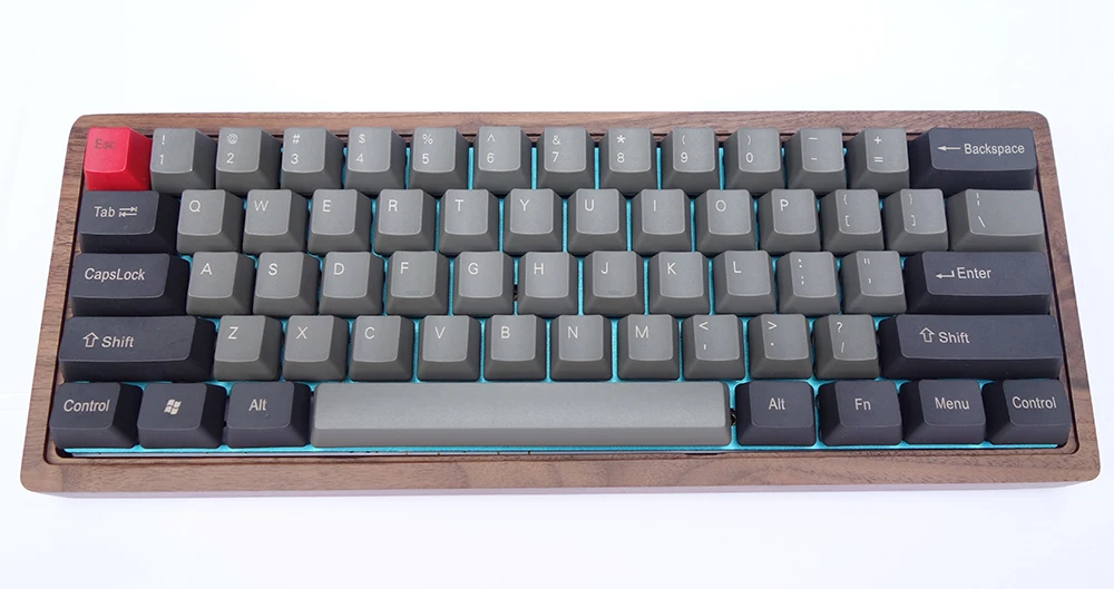 GH60 механическая клавиатура DIY Пластик чехол прошитый с QMK прошивки программируемый покер чистый HHKB Minila XD60 XD60